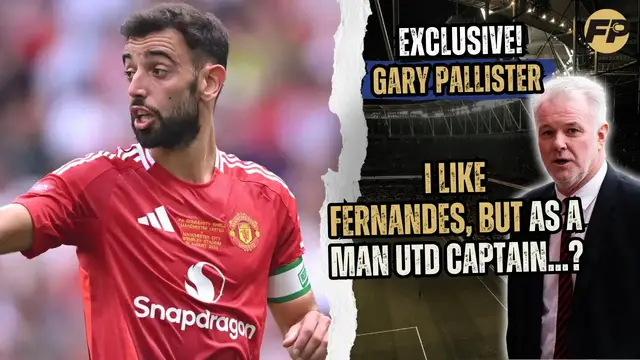 'Video thumbnail for Gary Pallister: I like Bruno Fernandes, but not as Man Utd captain'