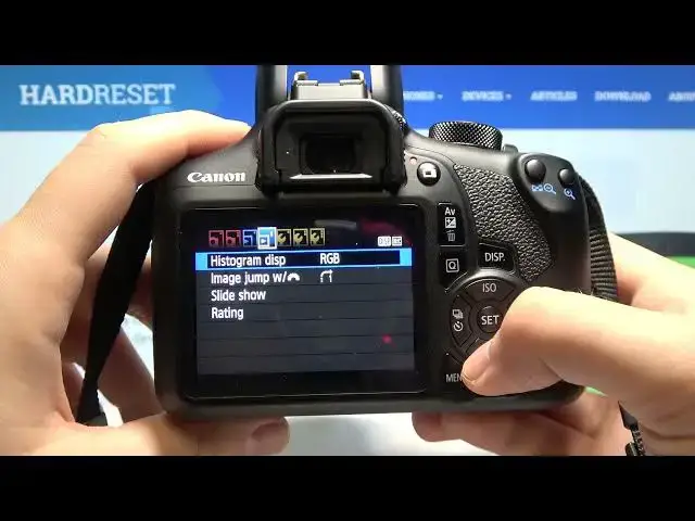 'Video thumbnail for Canon EOS 1300D - How to Change Histogram Display?'
