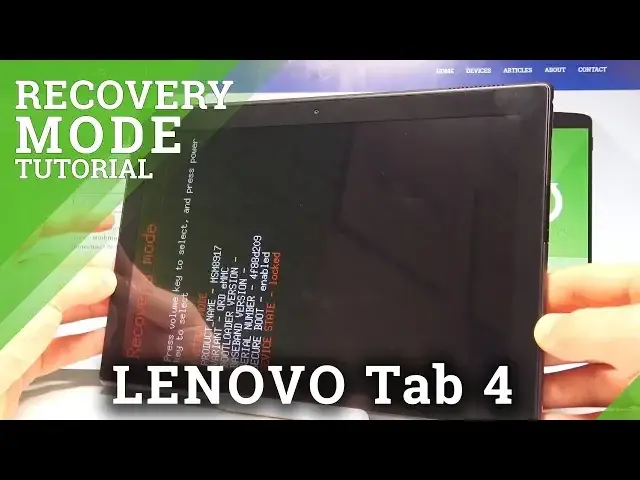 'Video thumbnail for How to Enter Recovery Mode on LENOVO Tab 4 - LENOVO Recovery Menu |HardReset.Info'