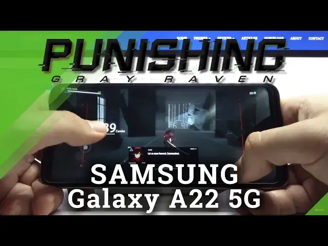 'Video thumbnail for Test Game Punishing Gray Raven on SAMSUNG Galaxy A22 5G | MediaTek Dimensity 700 | 4GB RAM Gameplay'