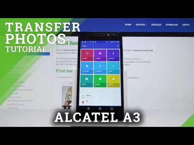 'Video thumbnail for How to Transfer Photos to SD Card in ALCATEL A3'