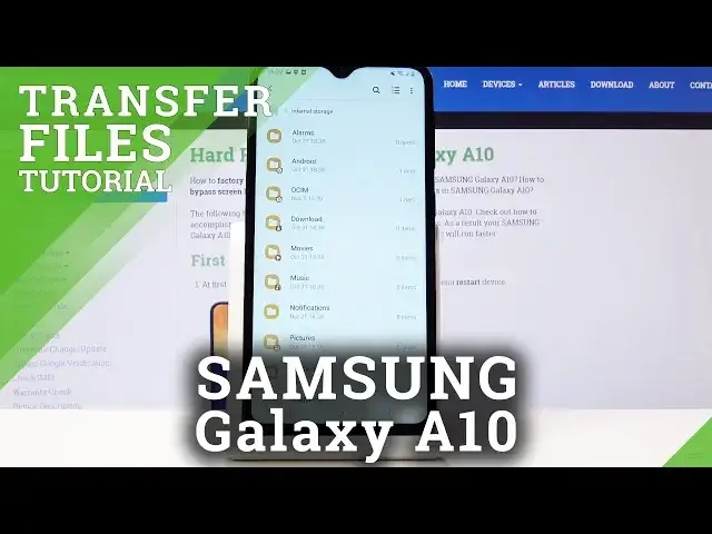 'Video thumbnail for How to Transfer Files from SAMSUNG Galaxy A10 - Copy Data'