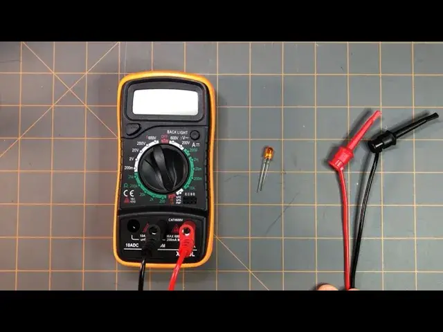 'Video thumbnail for How to Quickly Test an LED (The Multimeter Method)'