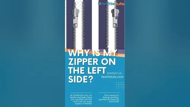 'Video thumbnail for Why Is My Zipper on the Left Side?  | #shorts'