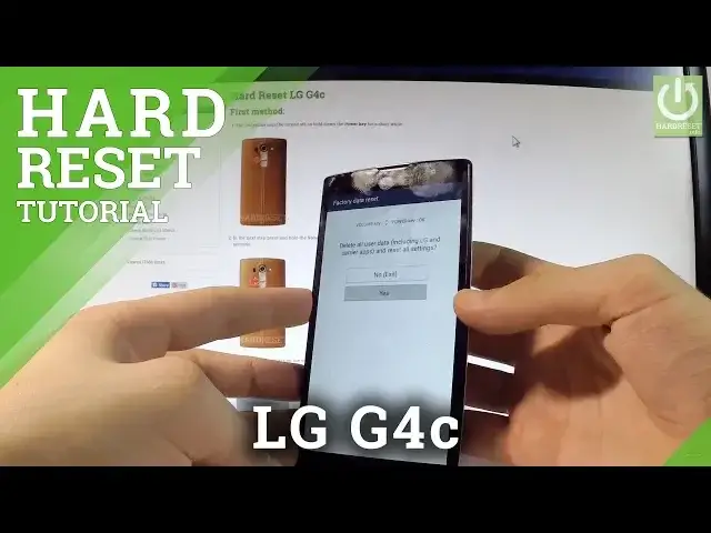 'Video thumbnail for How to Hard Reset LG G4c - Bypass Screen Lock / Factory Reset'
