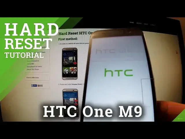 'Video thumbnail for Hard Reset HTC One M9 - bypass screen lock'