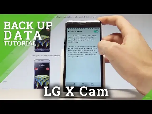 'Video thumbnail for How to Enable Google Backup on LG X Cam K580H - Back Up Data |HardReset.Info'