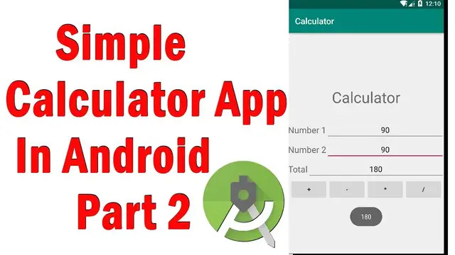 'Video thumbnail for Simple Android Calculator App Part 2'