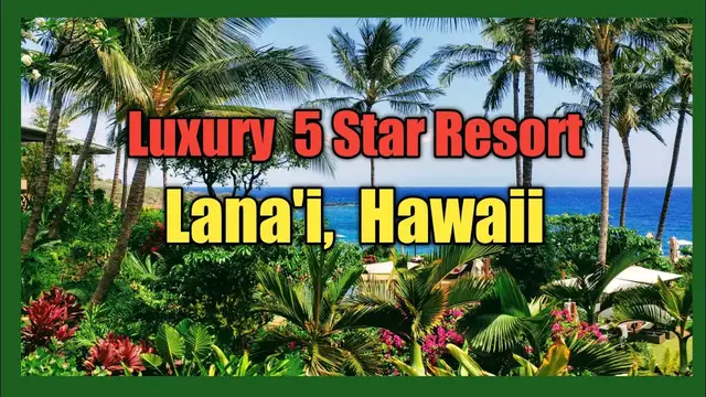 'Video thumbnail for Luxury Four Seasons Resort Restaurant Lanai Hawaii , 140 Restaurant Review Trav el vlog'
