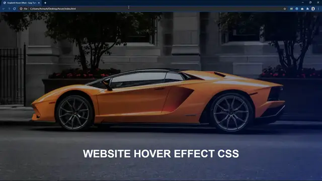'Video thumbnail for How To Add Gradient Color Hover Effect On HTML And CSS Website'