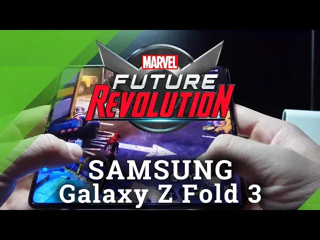 'Video thumbnail for Samsung Galaxy Z Fold 3 Marvel Future Revolution Game Test'