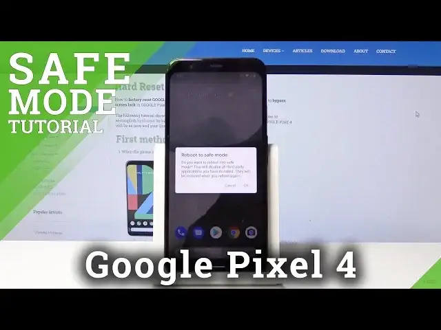 'Video thumbnail for How to Open Safe Mode in GOOGLE Pixel 4 - Diagnostic Mode'