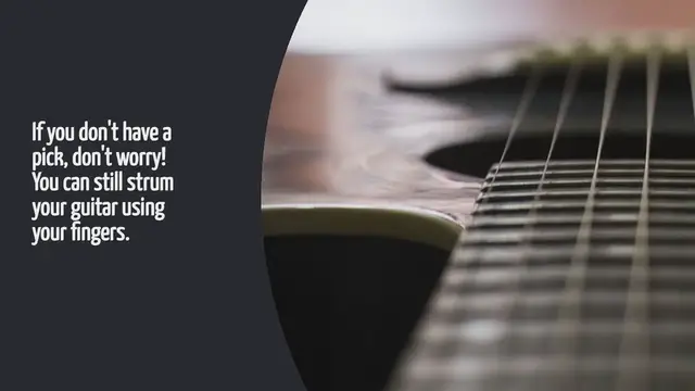'Video thumbnail for How To Strum Guitar Without Pick'