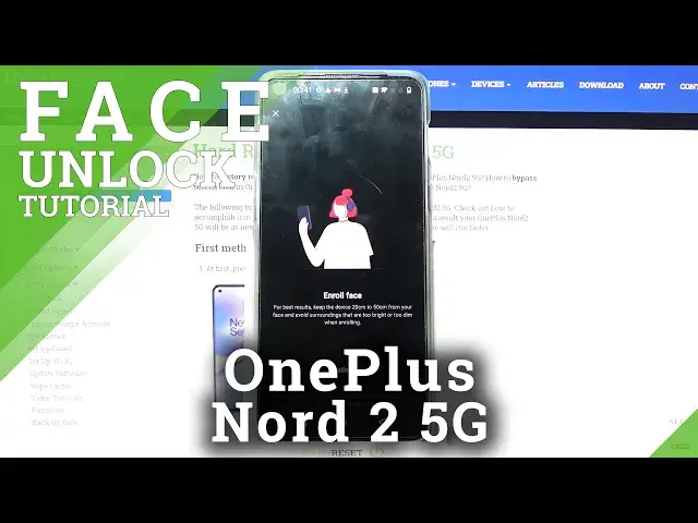 'Video thumbnail for How to Set Up Face Unlock on OnePlus Nord 2 – Use Face Recognition'