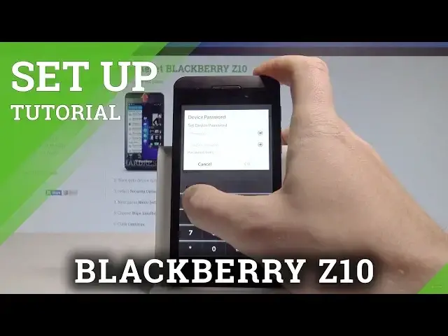 'Video thumbnail for How to Add Password in BLACKBERRY Z10 - Set Up Screen Lock |HardReset.Info'