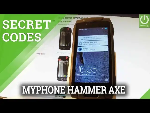 'Video thumbnail for Codes in myPhone Hammer Axe - Secret Menu / Hidden Mode'