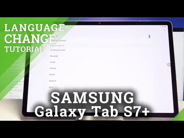 'Video thumbnail for How to Change System Language in SAMSUNG Galaxy Tab S7+ - Change Device Language'