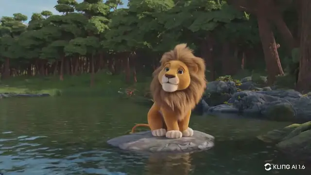 'Video thumbnail for Cute Lion'
