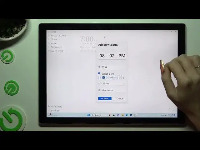 'Video thumbnail for How to Set Up Alarm Clock on MICROSOFT Surface Pro 7+?'