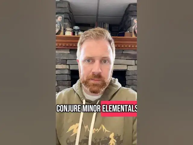 'Video thumbnail for Conjure Minor Elementals in the 2024 #dnd rules is absolutely insane'