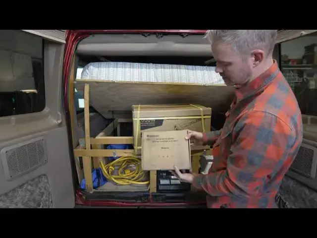 'Video thumbnail for Vanbuilder HQ is Live! E-150 Van Build Project (Power System Install)'