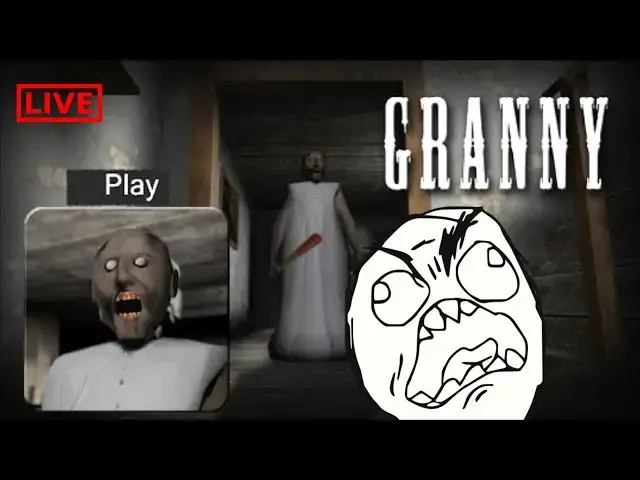 'Video thumbnail for GRANNY UPDATE STREAM [ HORROR GAME ]'