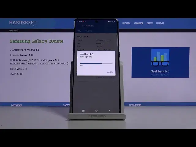 'Video thumbnail for Samsung Galaxy 20 Note Benchmark AnTuTu | Exynos 990 | 12 GB RAM | Final Score'