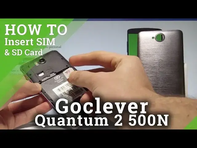 'Video thumbnail for How to Insert SIM and SD in GOCLEVER Quantum 2 500N |HardReset.info'