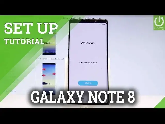 'Video thumbnail for How to Set Up SAMSUNG Galaxy Note8 - Activation / Configuration'