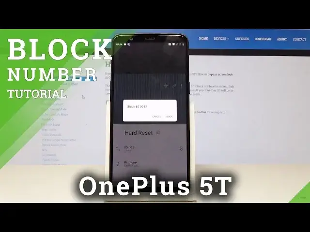 'Video thumbnail for How to Block Numbers on OnePlus 5T - Add to Blacklist'
