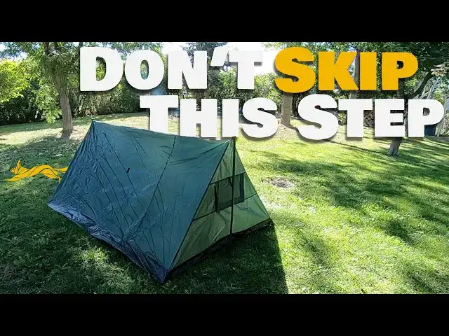 'Video thumbnail for Preparing a Tent for Your Emergency Kit (or just to use...)'