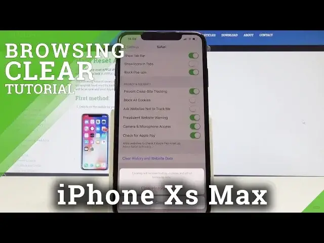 'Video thumbnail for How to Clear History and Browser Data on iPhone Xs Max - Reset iOS Browser'