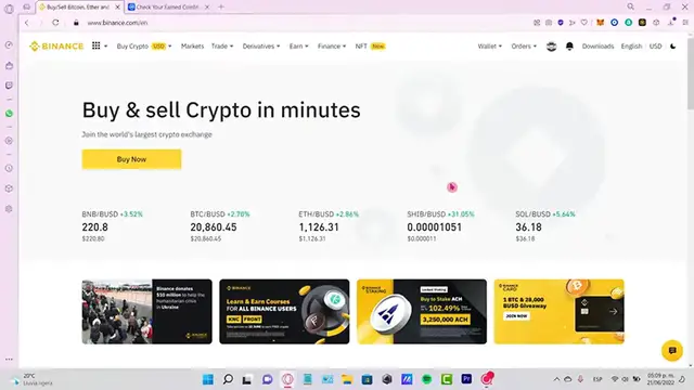 'Video thumbnail for How to CONVERT USDT to BTC on BINANCE  Swap USDT to BITCOIN on BINANCE'