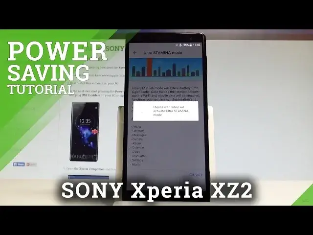 'Video thumbnail for How to Save Battery in SONY Xperia XZ2 - Power Saving Mode |HardReset.Info'