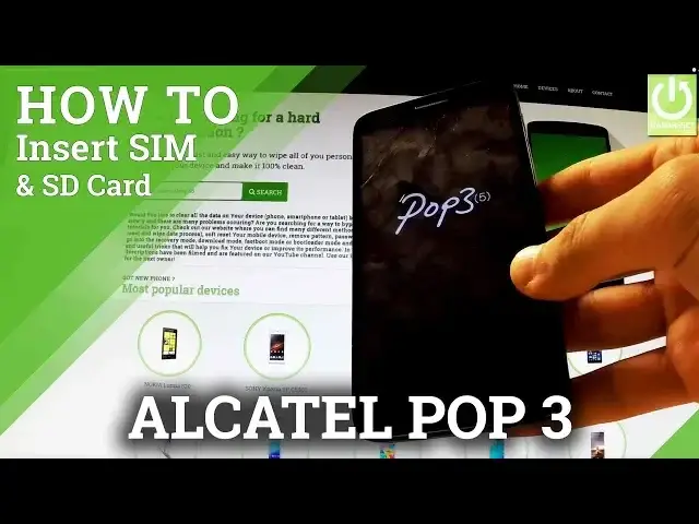 'Video thumbnail for Insert SIM and Memory Card in ALCATEL 5015D OneTouch Pop 3 (5)'