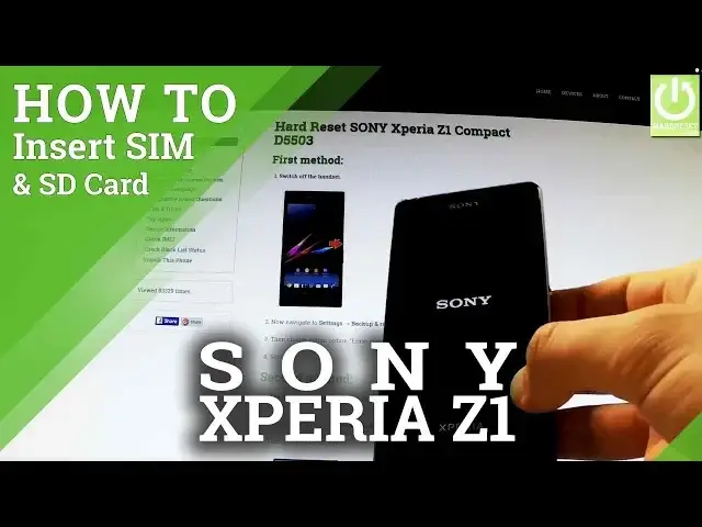 'Video thumbnail for Inserting SIM and Micro SD Card in SONY Xperia Z1 Compact D5503'