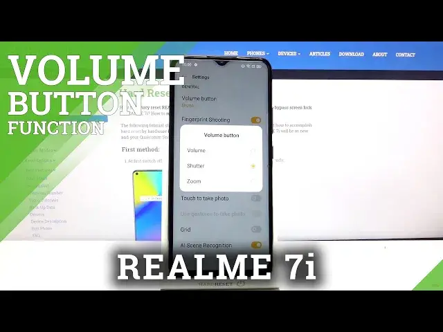 'Video thumbnail for How to Change Volume Button Function in Camera App on Realme 7i'