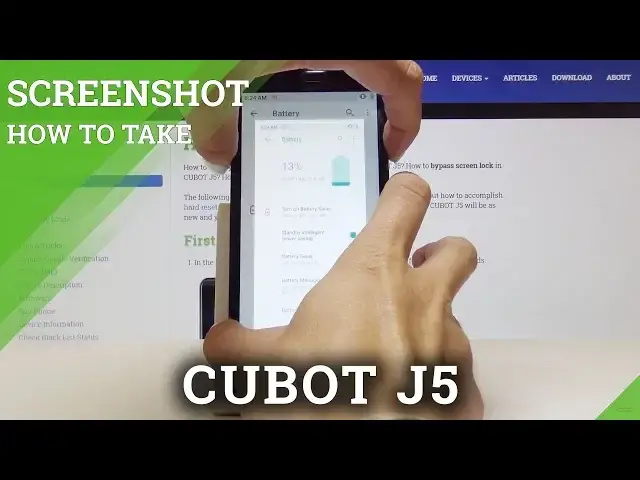 'Video thumbnail for How to Grab a Screen in CUBOT J5 - Take a Screenshot'