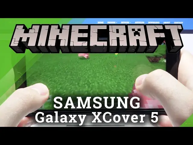 'Video thumbnail for How to Play Minecraft on SAMSUNG Galaxy XCover 5 – Gameplay Test'