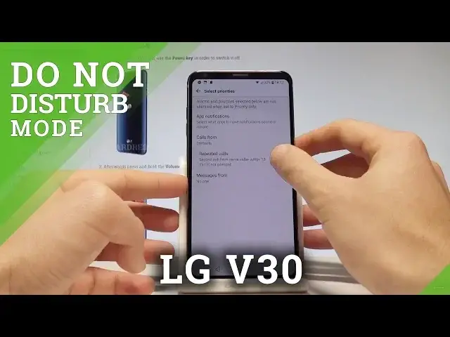 'Video thumbnail for How to Allow Do Not Disturb on LG V30 - Set Up Do Not Disturb Settings |HardReset.Info'