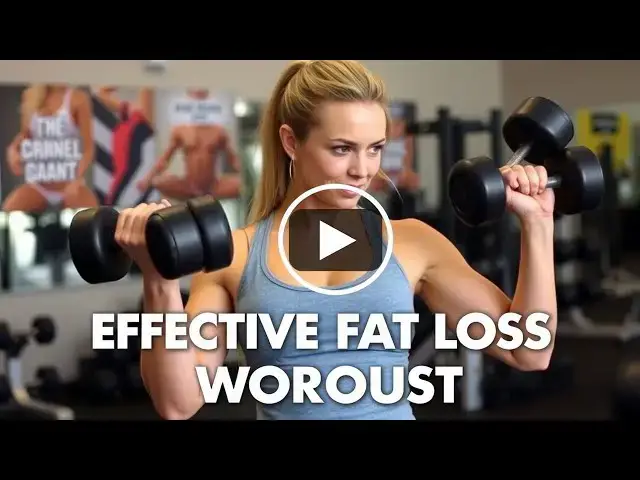 'Video thumbnail for Effective Dumbbell Workout for Fat Loss | Burn Fat & Build Lean Muscle at Home'