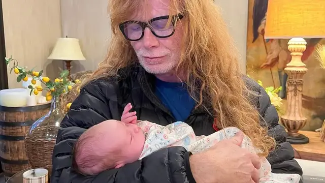 'Video thumbnail for MEGADETH’s DAVE MUSTAINE Reveals He Has Become A Grandpa'