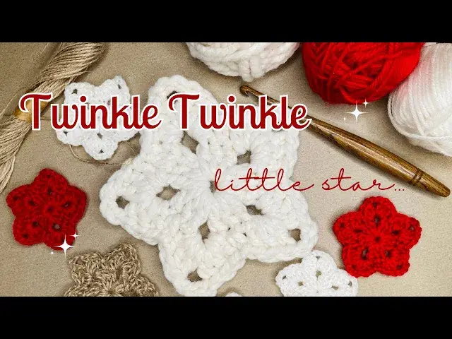 'Video thumbnail for How to Crochet The Most Magical Christmas Stars'