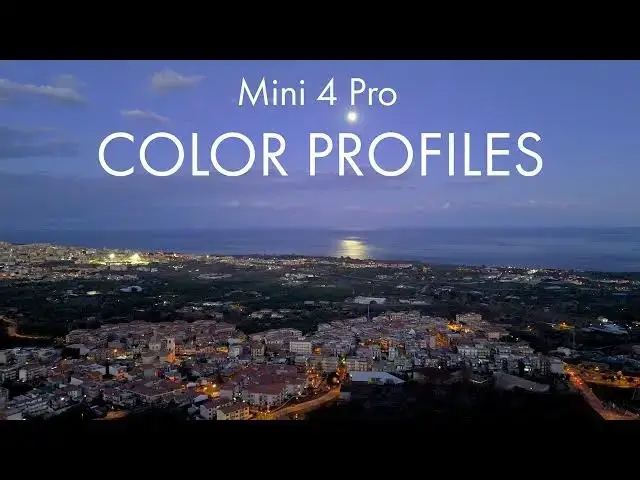 'Video thumbnail for DJI Mini 4 Pro and Air 3 White Balance and Color Profiles'
