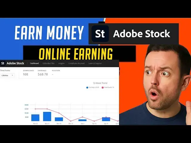 'Video thumbnail for Earn from Home – Adobe Stock Made It Easy'