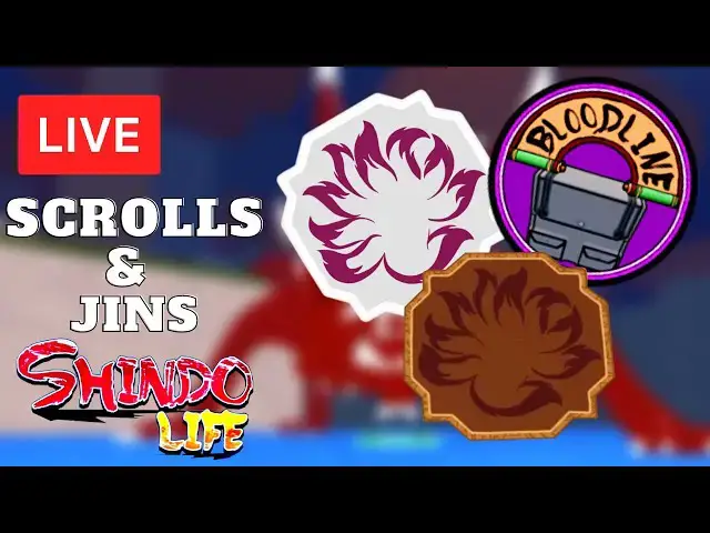 'Video thumbnail for Shindo Life - scrolls, gamepasses, jins, codes | Roblox LIVE'