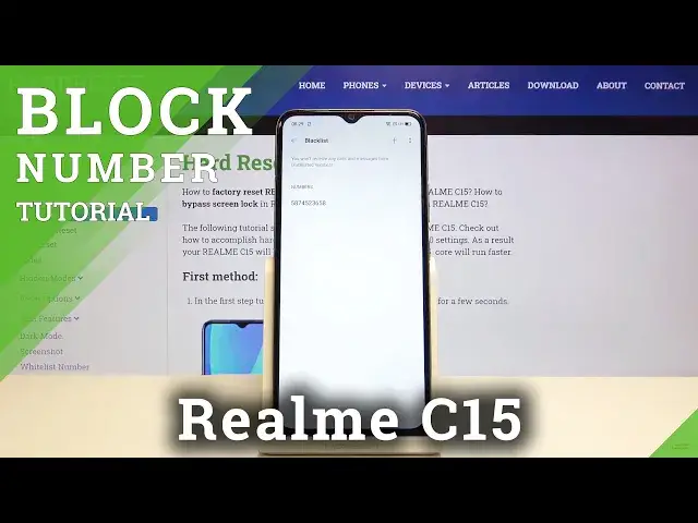'Video thumbnail for How to Block Numbers in Realme C15 – Stop Unwanted Calls'