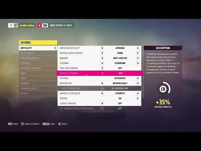 'Video thumbnail for How To Adjust Difficulty Settings On Forza Horizon V'