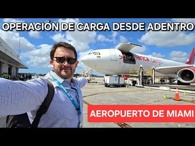 'Video thumbnail for ASÍ ES un Airbus A330F de AVIANCA CARGO por DENTRO / AEROPUERTO DE MIAMI'