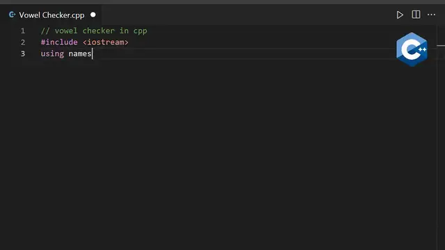 'Video thumbnail for Vowel Checker in 3 Different Programming Languages !'